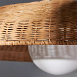 Люстра круглая из ротанга Long Lasting Chandelier варинант исполнения - 3 | Loft Concept в Ростове-на-Дону