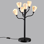 Настольная лампа с ветвями и белыми фарфоровыми цветами Floralis варинант исполнения - 4 | Loft Concept в Ростове-на-Дону