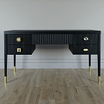 Письменный стол с 4-мя ящиками Elsa Dreams Black  варинант исполнения - 4 | Loft Concept в Ростове-на-Дону