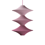 Подвесной вязаный розовый светильник «Звезда Востока 03» варинант исполнения - 1 | Loft Concept в Ростове-на-Дону