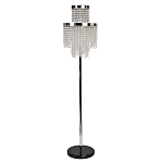 Торшер Хром с каскадом сияющих кристаллов Shining Waterfall варинант исполнения - 1 | Loft Concept в Ростове-на-Дону