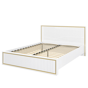 Кровать двуспальная белая Antique Order