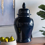 Ваза с крышкой однотонная Высота 48 см Chinoiserie Ceramics варинант исполнения - 3 | Loft Concept в Ростове-на-Дону