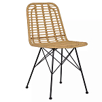 Стул с ротанговым плетением Wicker Stool без подлокотников варинант исполнения - 6 | Loft Concept в Ростове-на-Дону