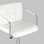 Барный стул с подлокотниками Honory White варинант исполнения - 7 | Loft Concept в Ростове-на-Дону