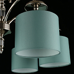 Люстра потолочная Nikoletta с бирюзовым плафоном варинант исполнения - 3 | Loft Concept в Ростове-на-Дону