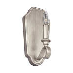 Бра серебрянного цвета с лампой в виде свечи на изогнутой ножке Feiss варинант исполнения - 1 | Loft Concept в Ростове-на-Дону