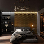 Гипсовая 3D панель с принтографией PM-02 варинант исполнения - 1 | Loft Concept в Ростове-на-Дону