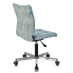Офисное кресло в серо-голубом велюре Bureaucrats варинант исполнения - 4 | Loft Concept в Ростове-на-Дону