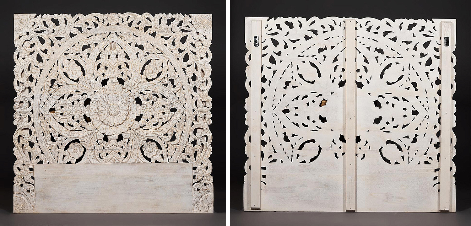 Изголовье-панно Indian antique white Headboard - Loft-Concept в Ростове-на-Дону