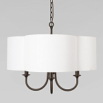 Люстра с белым текстильным абажуром Vitorino  варинант исполнения - 1 | Loft Concept в Ростове-на-Дону