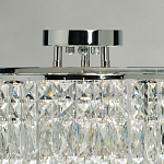 Потолочный светильник круглый с прозрачными подвесками Lunet варинант исполнения - 17 | Loft Concept в Ростове-на-Дону