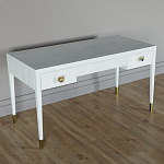 Письменный стол Elsa Dreams White Шпон дерево с двумя ящиками варинант исполнения - 2 | Loft Concept в Ростове-на-Дону