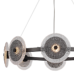 Люстра с плафонами из фактурного двойного стекла Heterochromia варинант исполнения - 6 | Loft Concept в Ростове-на-Дону