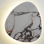 Бра треугольной формы бело-коричневый мрамор Длина 47 см Ginger & Jagger варинант исполнения - 1 | Loft Concept в Ростове-на-Дону