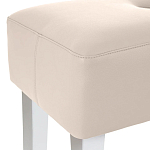 Мягкий пуф на белых ножках Winton Pouf варинант исполнения - 13 | Loft Concept в Ростове-на-Дону