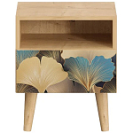 Прикроватная тумба с изображением на ящике Elise Nightstand варинант исполнения - 8 | Loft Concept в Ростове-на-Дону