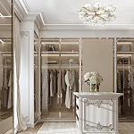 Потолочная люстра круглая ветвистыми бронзовыми элементами и стеклянными рифлеными дисками Textured Glass Chandelier варинант исполнения - 7 | Loft Concept в Ростове-на-Дону