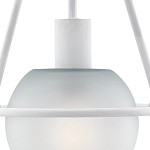 Бра белое с матовым стеклянным плафоном в форме шара White Lighthouse варинант исполнения - 1 | Loft Concept в Ростове-на-Дону