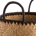 Плетеная корзина для белья с ручками Nyimbo Wicker Basket варинант исполнения - 3 | Loft Concept в Ростове-на-Дону