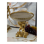Чаша фарфоровая на двух бронзовых ангелах Eden Garden варинант исполнения - 3 | Loft Concept в Ростове-на-Дону