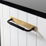 Черно-белый распашной комод Accordo варинант исполнения - 6 | Loft Concept в Ростове-на-Дону