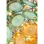 Люстра конусовидная с каскадом из разноцветных круглых подвесов Key Lustar варинант исполнения - 1 | Loft Concept в Ростове-на-Дону