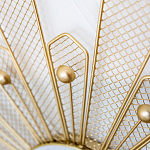 Часы настенные из металла в виде солнца с белым циферблатом Mirror Tower Clock варинант исполнения - 2 | Loft Concept в Ростове-на-Дону