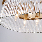 Люстра подвесная овальная со стеклянными трубками Длина 100 см Nembus варинант исполнения - 5 | Loft Concept в Ростове-на-Дону