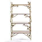 Стеллаж металлический с птичками Primavera варинант исполнения - 1 | Loft Concept в Ростове-на-Дону