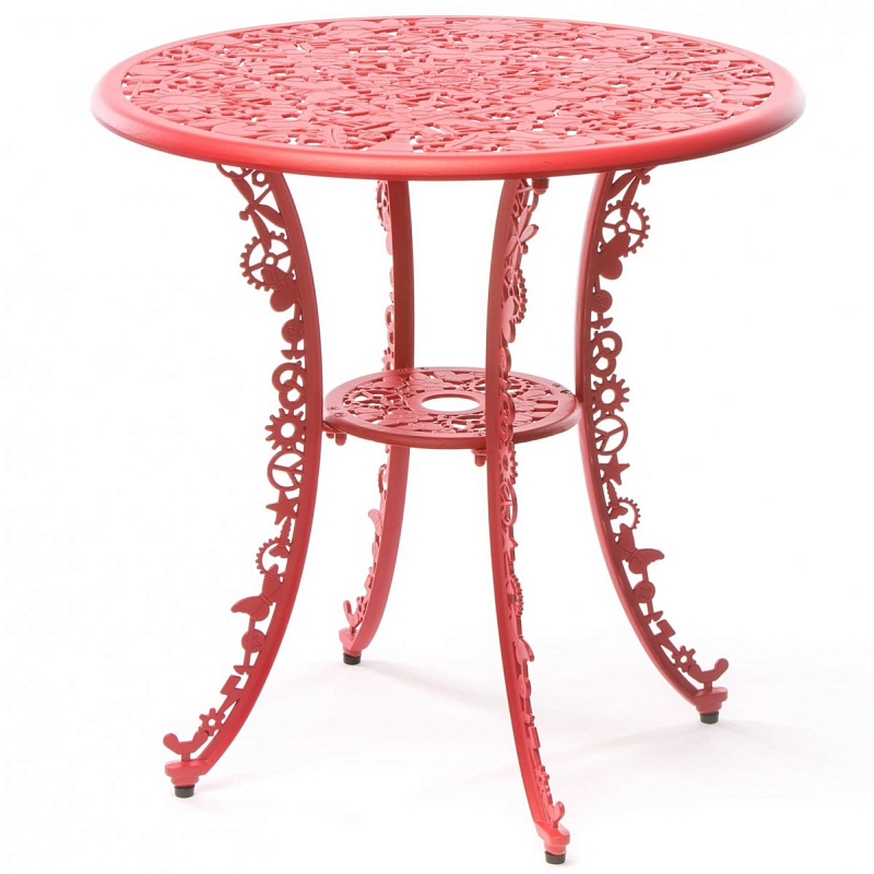   Industry Collection ALUMINIUM TABLE  RED   -- | Loft Concept 