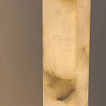 Торшер геометрический с тремя мраморными плафонами Marble Tripod варинант исполнения - 10 | Loft Concept в Ростове-на-Дону