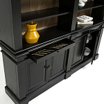 Витрина из массива сосны Sterling Showcase Black варинант исполнения - 5 | Loft Concept в Ростове-на-Дону