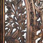 Ширма с  орнаментом ручная резьба Indian Antique Furniture варинант исполнения - 4 | Loft Concept в Ростове-на-Дону