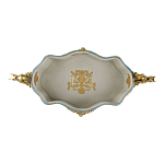 Чаша с орнаментом на бронзовых ножках в виде львов Eden Garden варинант исполнения - 2 | Loft Concept в Ростове-на-Дону