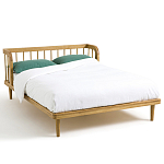 Кровать из массива дуба с пружинным блоком Mateta варинант исполнения - 1 | Loft Concept в Ростове-на-Дону