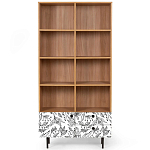 Широкий стеллаж с принтом Elise Rack варинант исполнения - 20 | Loft Concept в Ростове-на-Дону