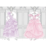 Megan Hess. Elegance варинант исполнения - 2 | Loft Concept в Ростове-на-Дону