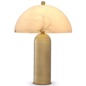 Настольная лампа Table Lamp Gabriela Stone lampshade