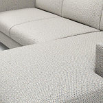 Мебельная ткань Шенилл серо-голубой цвет 142 см T4-47 варинант исполнения - 12 | Loft Concept в Ростове-на-Дону