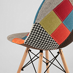 Стул с обивкой в технике пэчворк DSW варинант исполнения - 6 | Loft Concept в Ростове-на-Дону