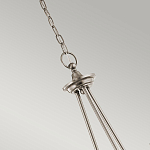 Люстра с прозрачными плафонами из пузырчатого стекла Kichler варинант исполнения - 8 | Loft Concept в Ростове-на-Дону