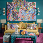 Homer Simpson in Paradise картина акрил на холсте варинант исполнения - 1 | Loft Concept в Ростове-на-Дону