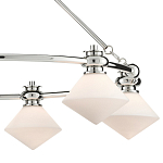 Люстра с ромбовидными плафонами Pointed Diamond Shade варинант исполнения - 1 | Loft Concept в Ростове-на-Дону