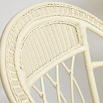 Комплект уличной мебели из ротанга Clara белый варинант исполнения - 3 | Loft Concept в Ростове-на-Дону