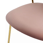 Стул Singer Chair без подлокотников Розовый Велюр варинант исполнения - 6 | Loft Concept в Ростове-на-Дону
