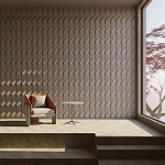 Гипсовая 3D Панель FERRUM варинант исполнения - 1 | Loft Concept в Ростове-на-Дону