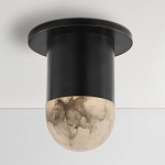 Потолочный светильник светодиодный с плафоном из натурального камня Purgatory варинант исполнения - 1 | Loft Concept в Ростове-на-Дону