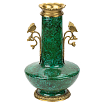 Фарфоровая ваза с малахитовым узором MALACHITE варинант исполнения - 1 | Loft Concept в Ростове-на-Дону