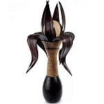 Настольная лампа черная INDONESIAN LAMPS 1 варинант исполнения - 1 | Loft Concept в Ростове-на-Дону